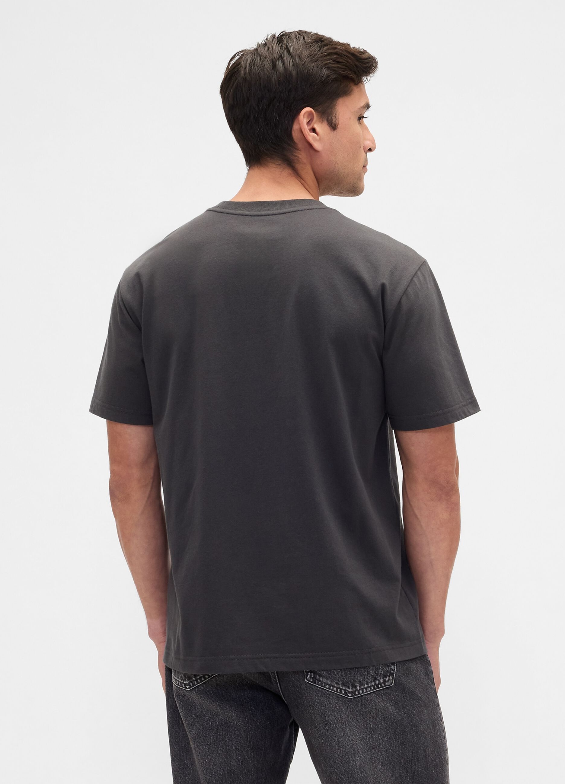 Short-sleeved pure cotton T-shirt