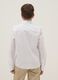 Boy's White Pure Cotton Shirt, Regular Fit_2
