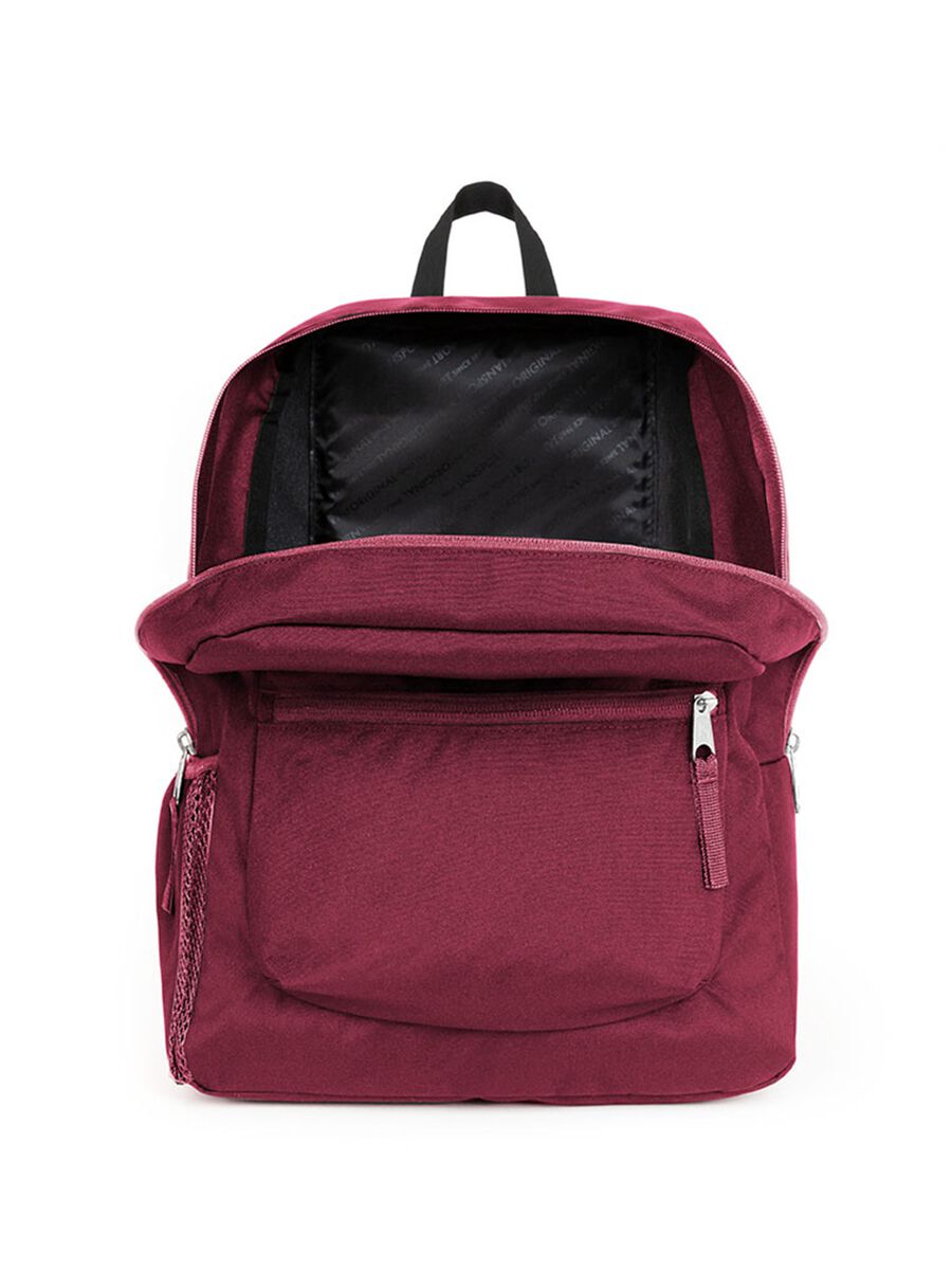 Zaino unisex JANSPORT in colore bordeaux_2