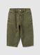Children's Military Green Cotton Trousers_0