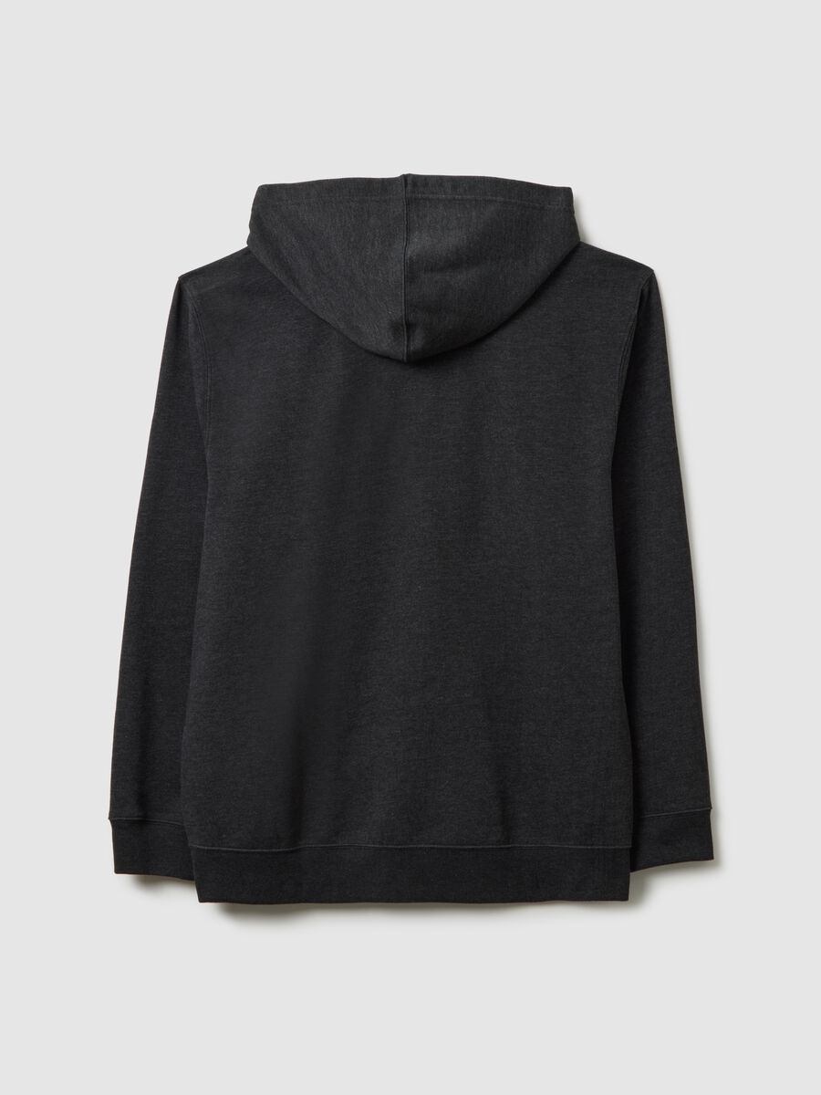Grey Hoodie with Full Zip_1