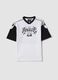 Multicolor pure cotton oversized children's T-shirt with prints_3