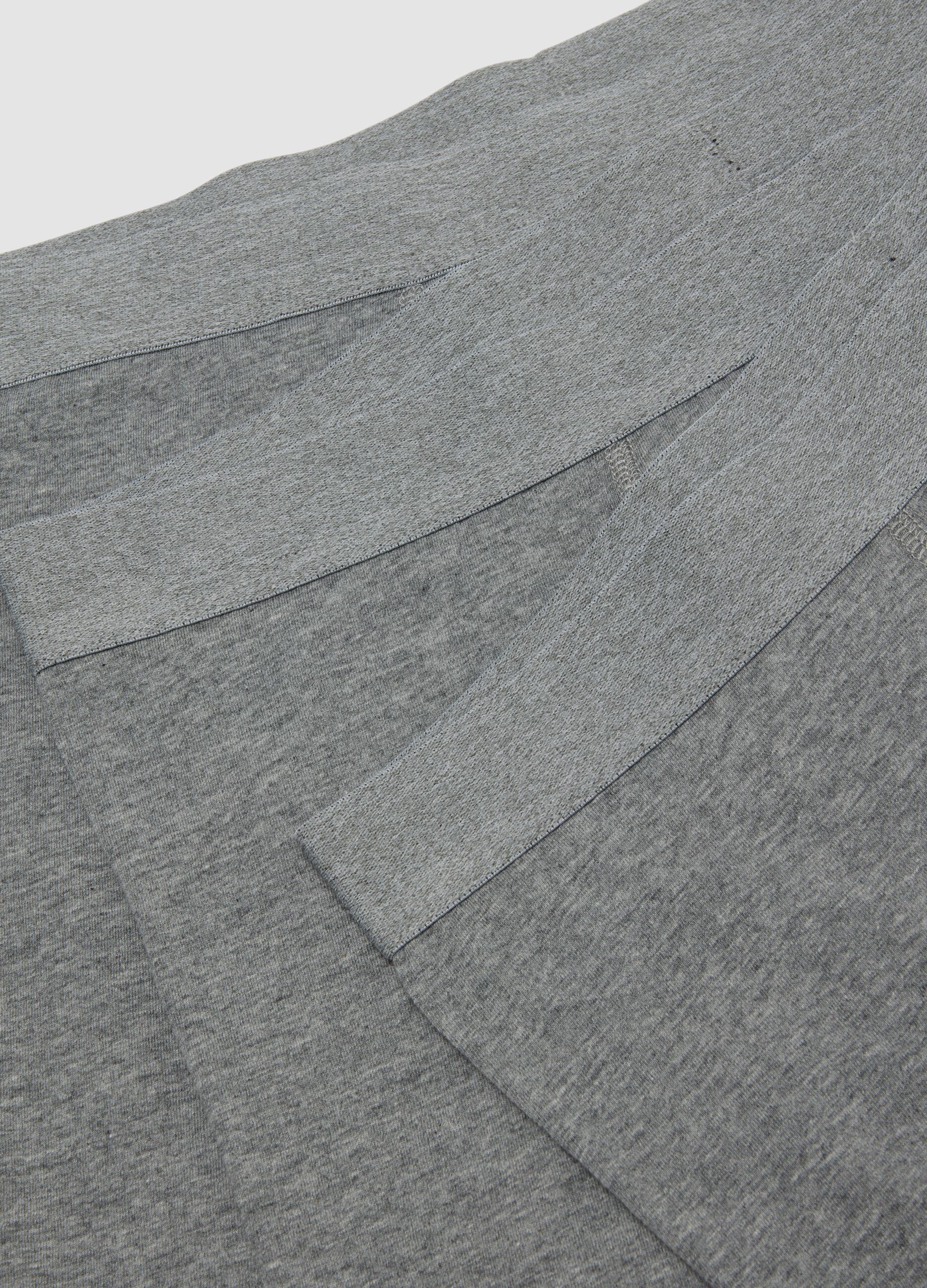 3-pack of grey organic cotton mid-length boxer briefs