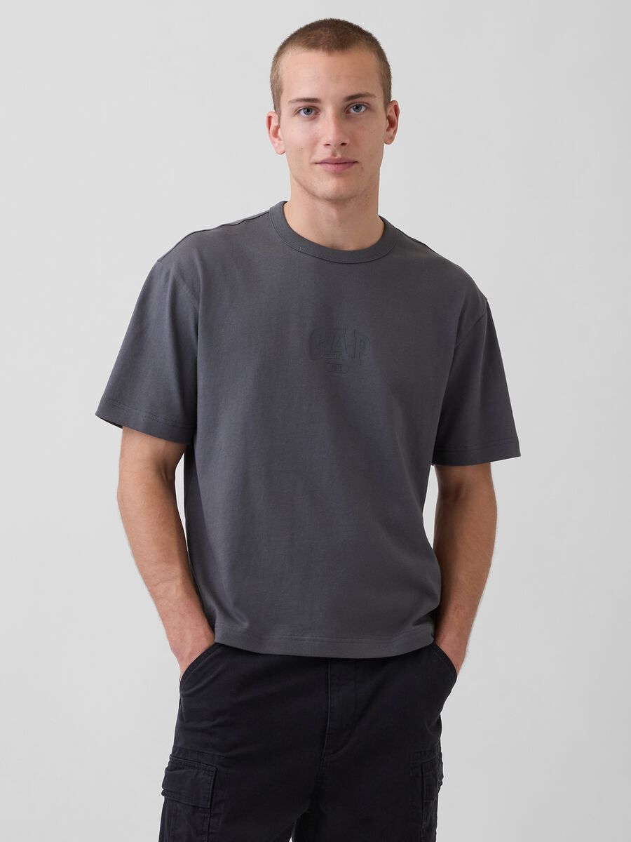 Pure cotton short-sleeve T-shirt_0