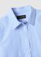 Light blue striped cotton shirt with regular fit_5