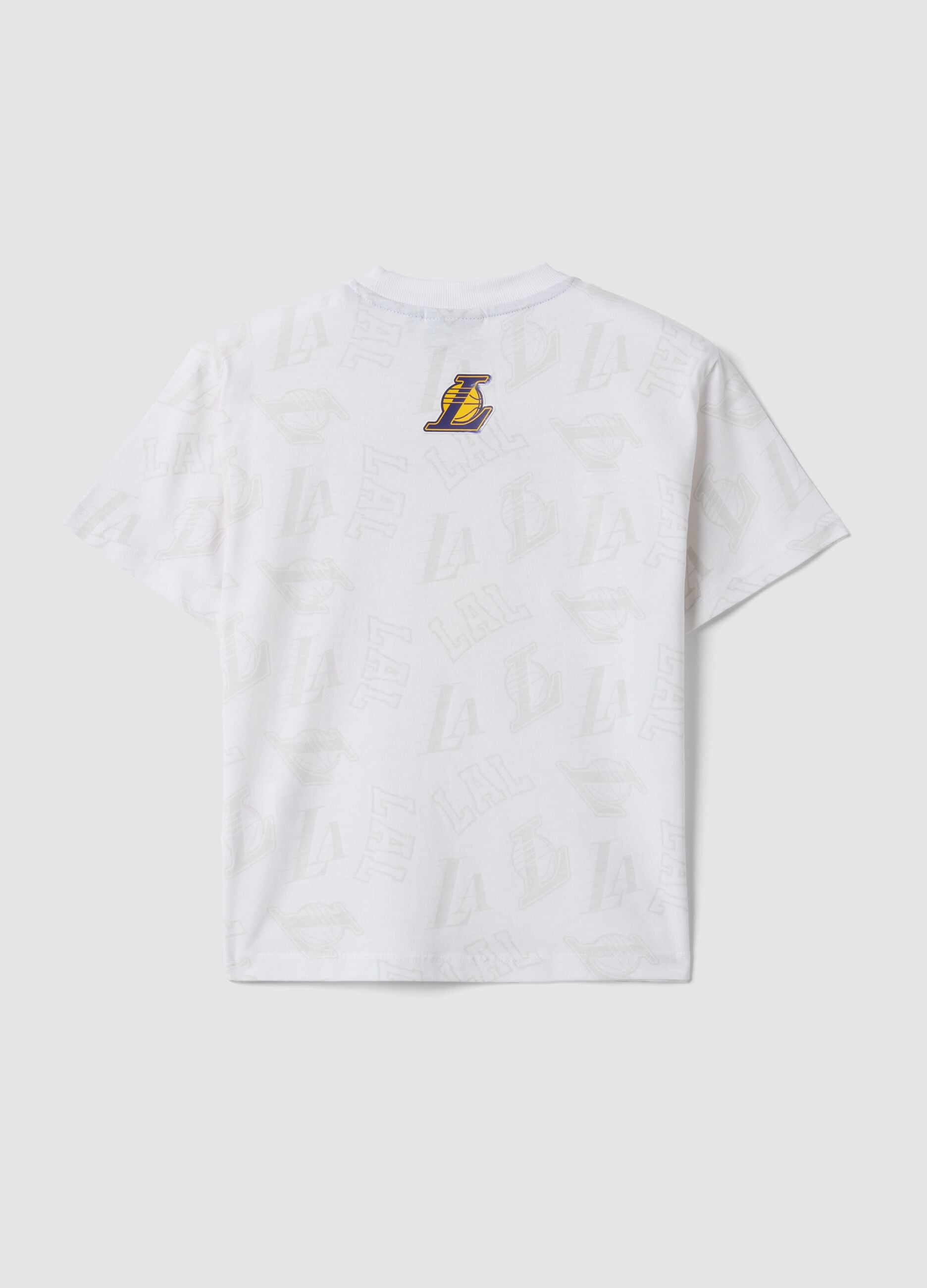White short-sleeved pure cotton T-shirt