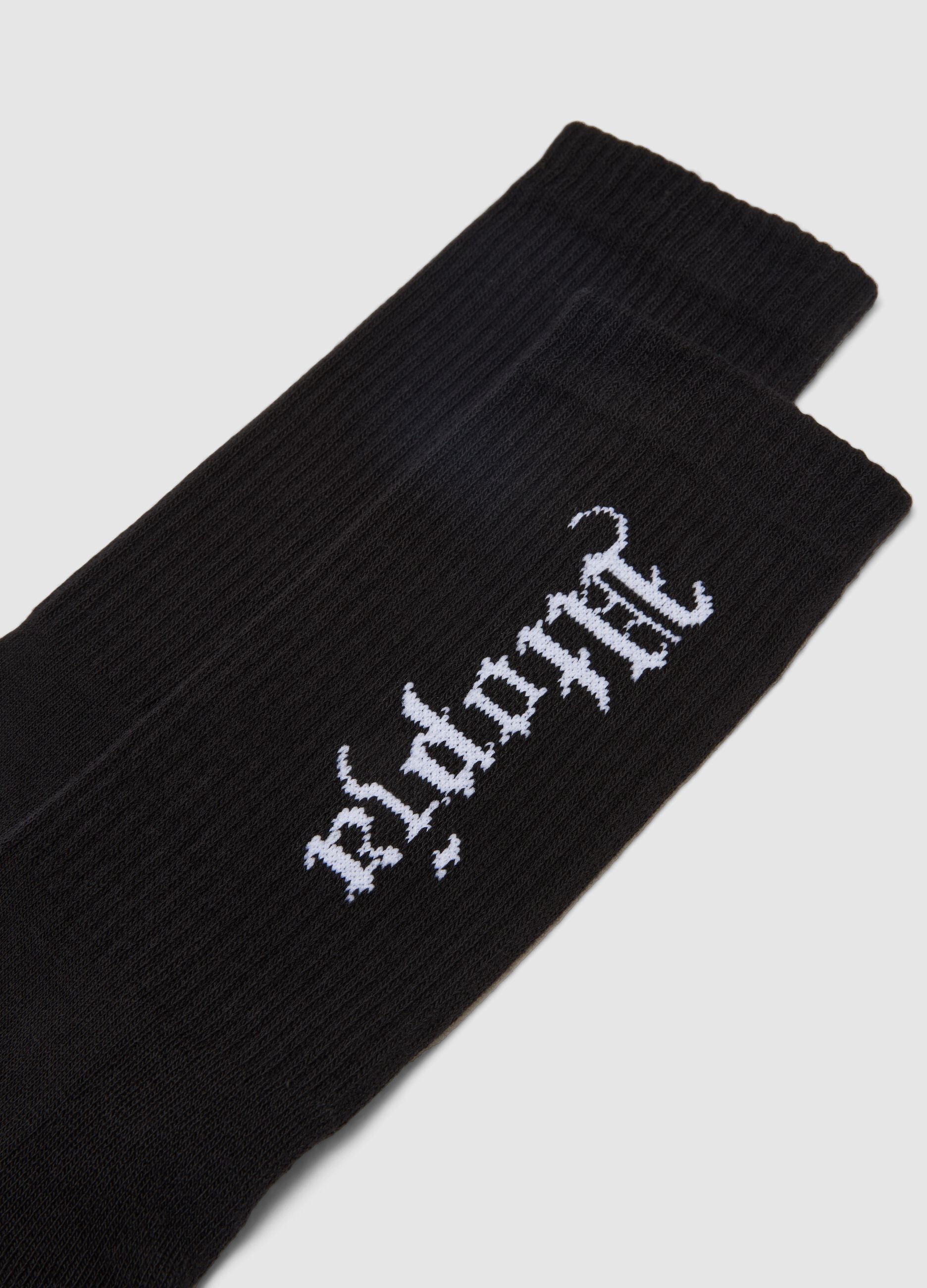Bipack Black Padded Socks
