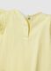 Multicoloured pure cotton baby pyjamas with ruffled sleeves_3