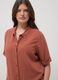 Multicolour striped regular-fit viscose and linen blend shirt_0