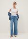 White stretch cotton fitted short sleeve T-shirt_1