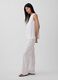 Wide-leg linen-blend trousers_4