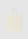 White pure cotton shopper bag with Hard Rock Cafe logo_1