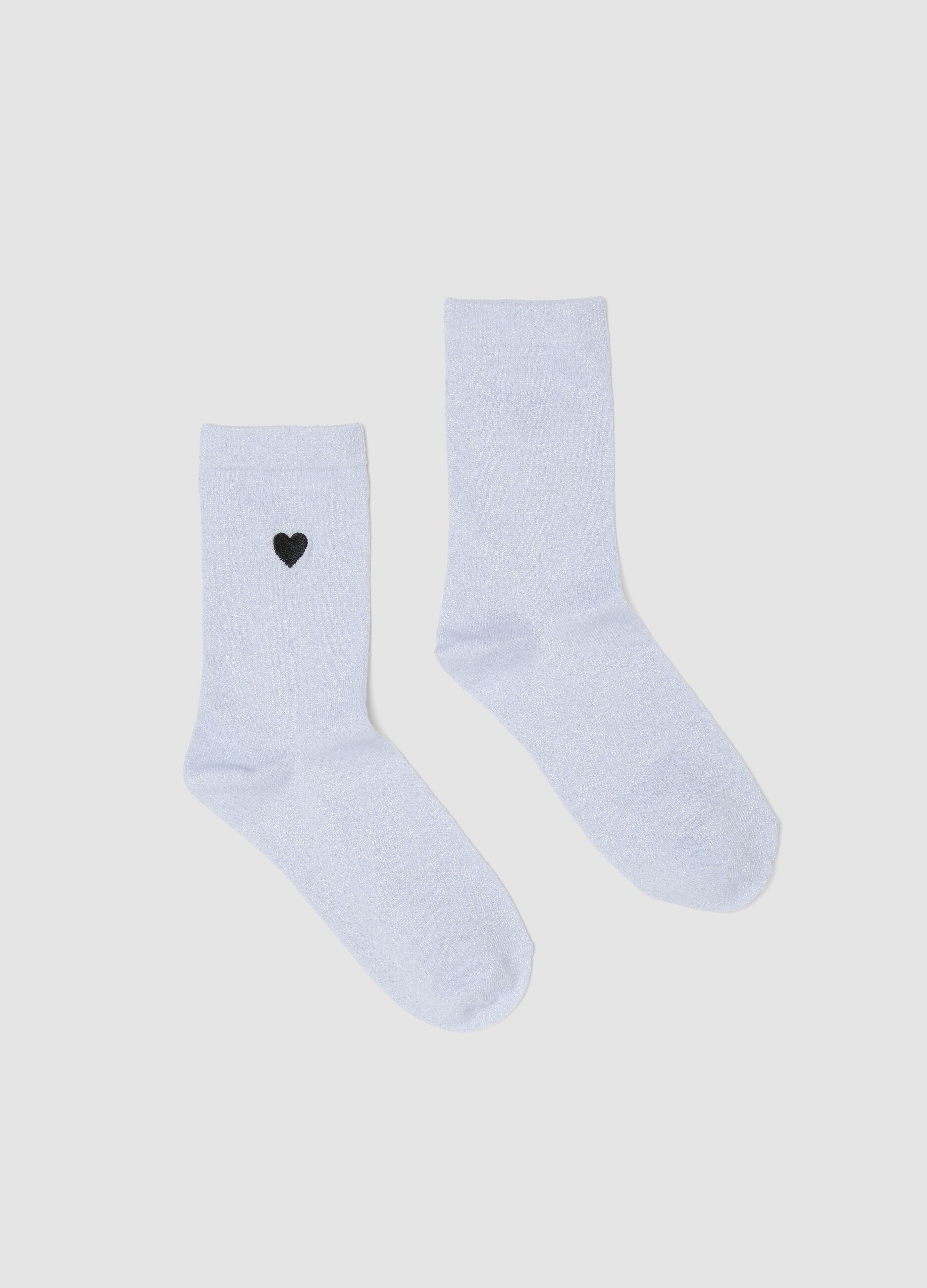 Light blue organic cotton socks