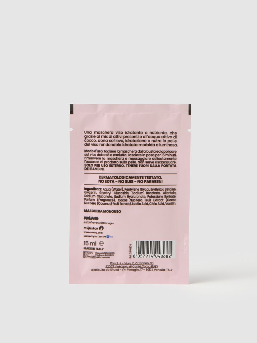 Molang Coconut Fabric Mask_1