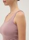 Pink Stretch Cotton Vest Regular Fit_3