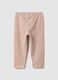 Slim fit multicolour stretchy cotton leggings for girls_1