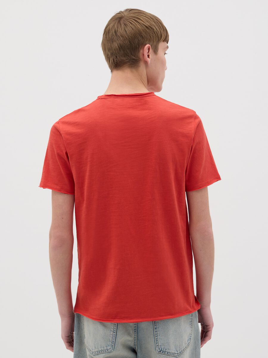 Cotton T-shirt with round neck_2