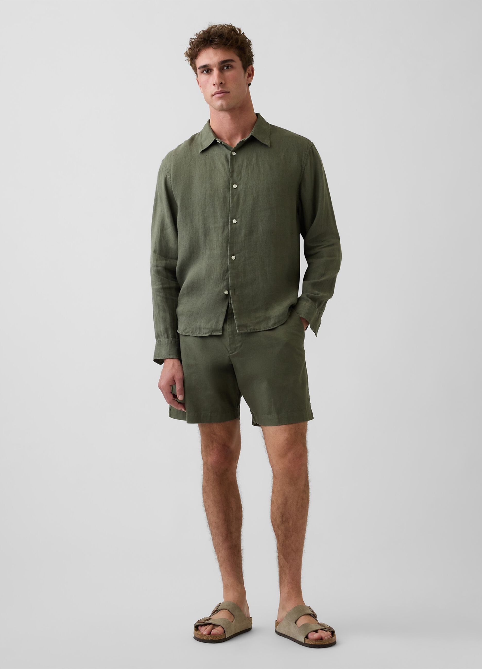 Pure linen shirt