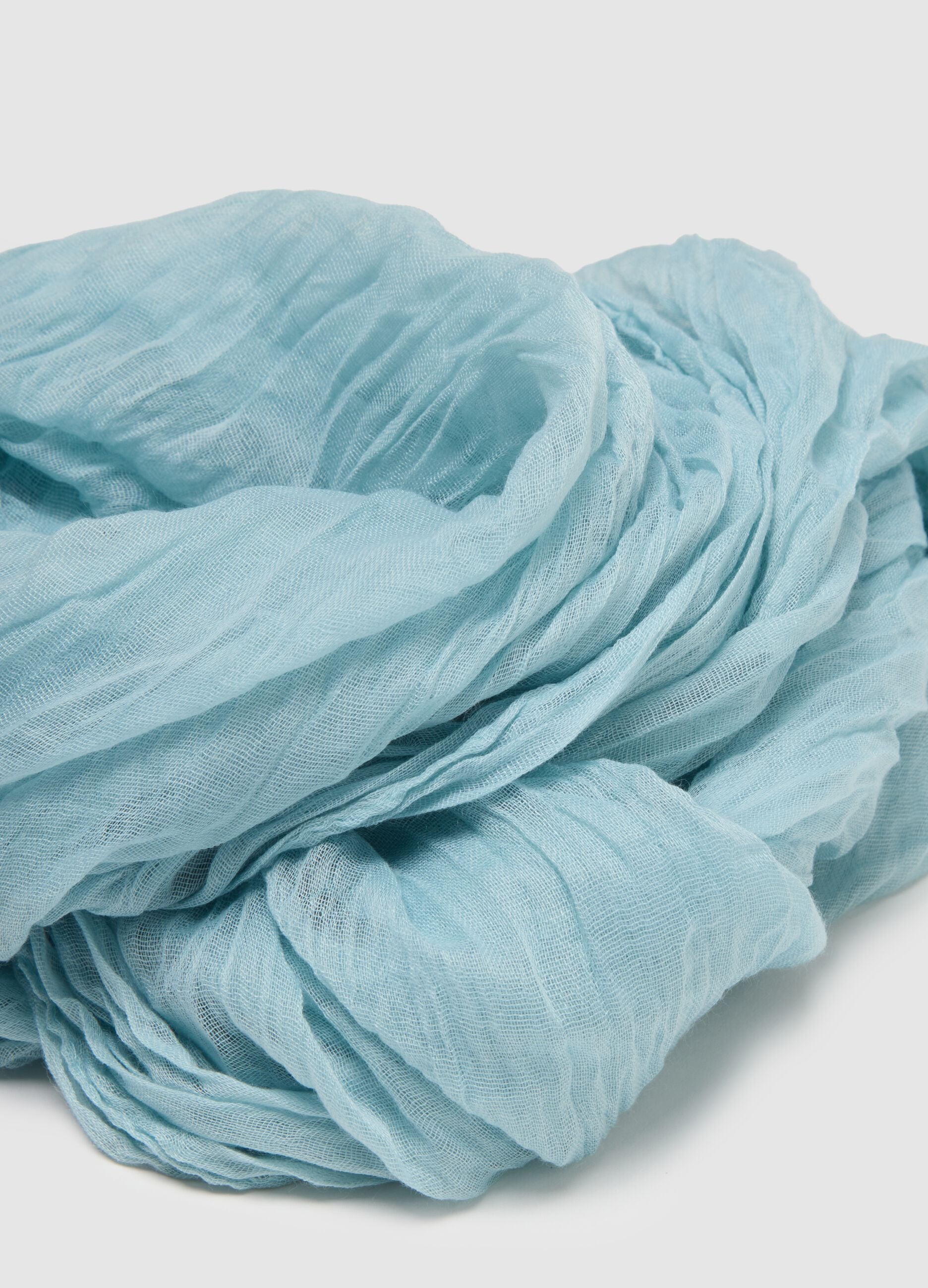 Light Blue Regular Fit Scarf