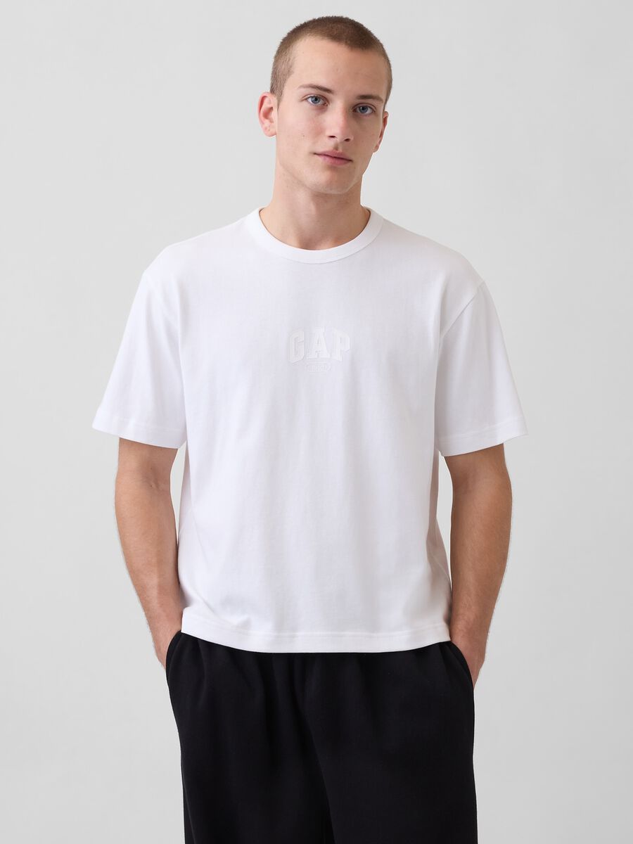 Pure cotton short-sleeve T-shirt_0