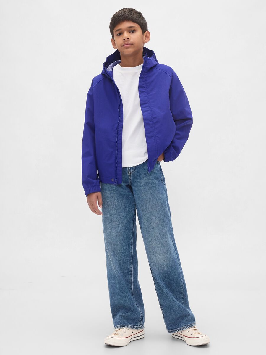 Blue Lightweight Jacket for Boys_1