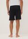 Black organic cotton pyjama shorts_2