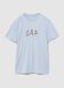 Pure cotton short-sleeve logo T-shirt_2
