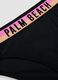 Black stretch-fabric bikini with contrasting band_3