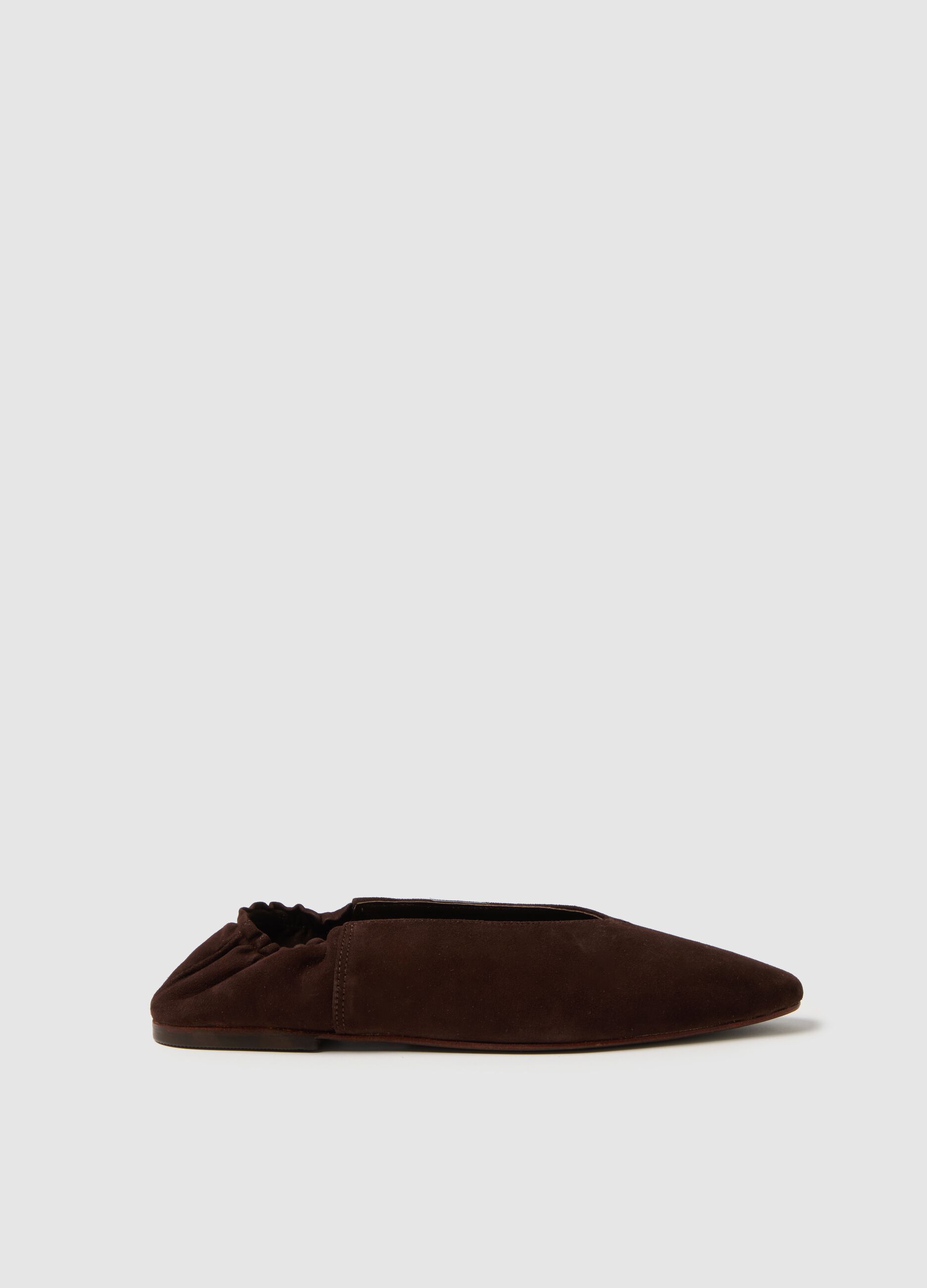 Friulane in genuine brown leather