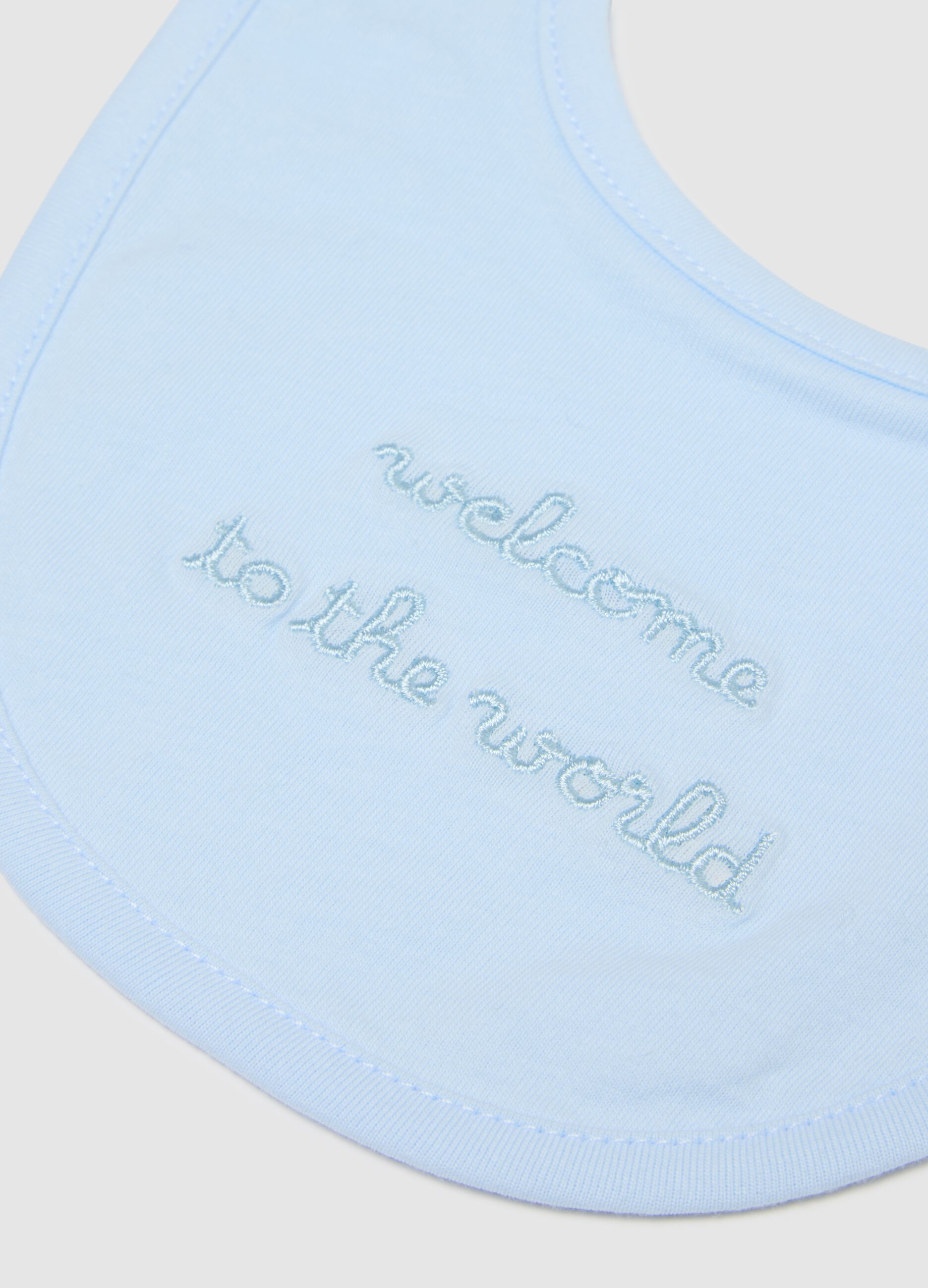 Multicolour pure cotton bibs for babies
