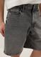 Blue skater fit pure cotton denim shorts_3