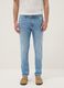 Blue Stretch Cotton Skinny Fit Jeans_1