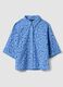 Light blue pure cotton broderie anglaise shirt_4