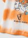 Multicoloured pure cotton tie-dye t-shirt for boys_3