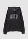Full-zip sweatshirt with hood and logo embroidery_2