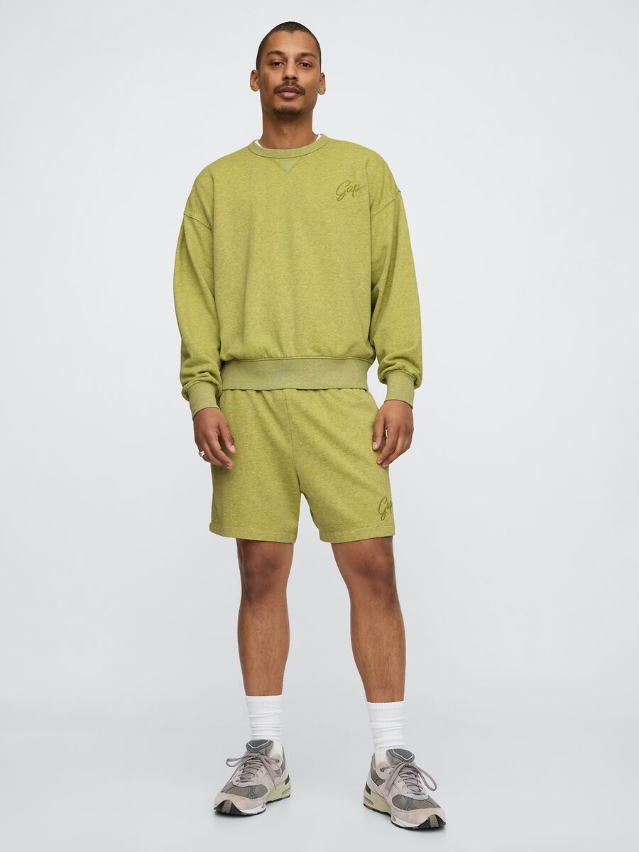 Green Sweatshirt with Embroidered Logo_3
