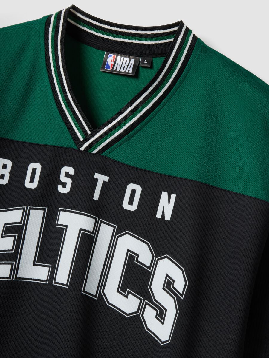 Multicolour pure cotton regular fit T-shirt Boston Celtics_5