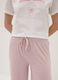 Pink organic cotton pyjama trousers_3