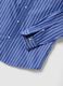 Multicolour striped pure cotton shirt, regular fit_5