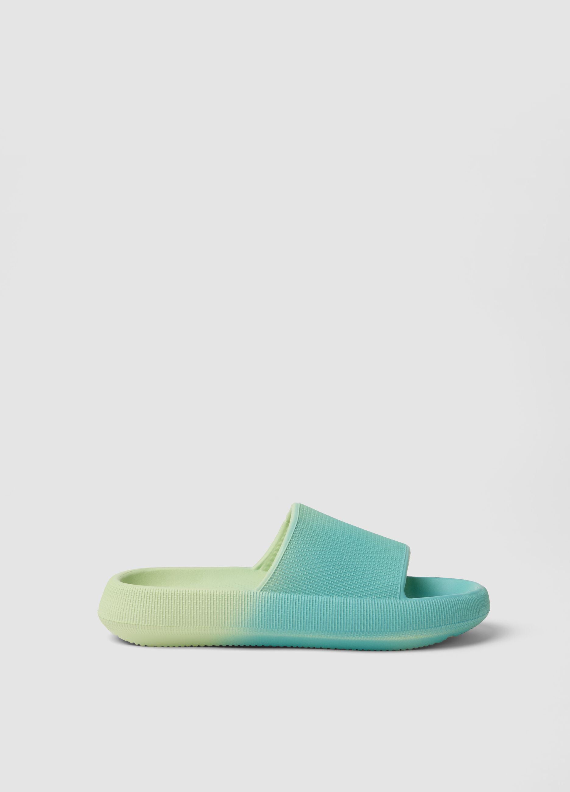 Green gradient-effect sliders