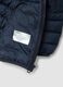 Blue Ultralight Quilted Hooded Jacket for Baby Boy_3