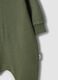 Green long-sleeved organic cotton baby sleepsuit_2