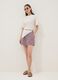 White pure cotton T-shirt with beauty slogan, relaxed fit_2