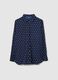 Multicolour polka dot blouse regular fit_4