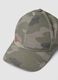 Multicolour camouflage pure cotton baseball cap for girls_1