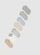 Multipack Multicolour Cotton Blend Ankle Socks_0