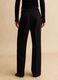 Black Wide Leg Trousers Regular Fit_2