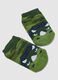 Multicoloured cotton blend socks for children with dinosaur design_1