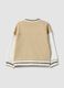 Multicolour pure cotton oversized fit kids' sweatshirt_1