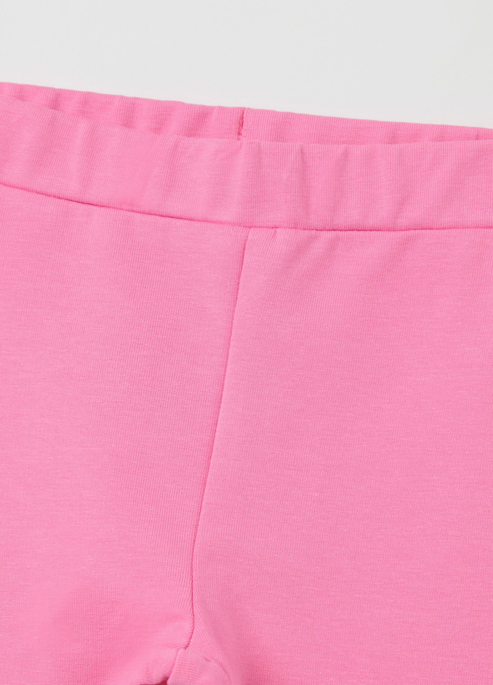 Stretch cotton jogging set with Minnie Mouse print